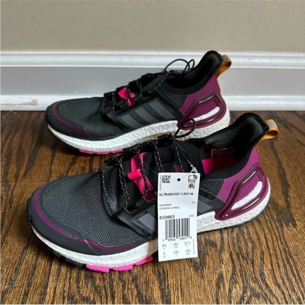 NWT Adidas Women's Ultraboost Winter C.Rdy Shoes EG9803 Black Purple